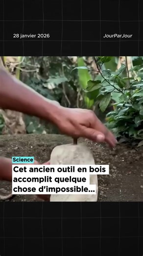 Cet ancien outil en bois accomplit quelque chose d'impossible 🤯 #science #education #physique