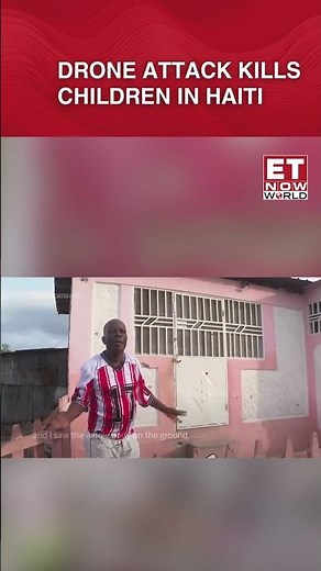 Drone Attack In Gang-controlled Slum In Haiti Kills At Least 8 Children, Injures 6 Others #shorts