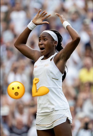 A reminder that @Coco Gauff was 15 years old in 2019 while winning on Centre Court 👶 🌱