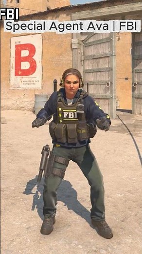 CS2 AGENTS 2025 - Special Agent Ava | FBI
