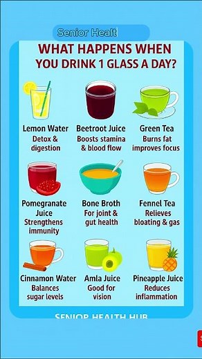 9 Healthy Drinks You Should Have Daily After 50 (Amazing Benefits!)