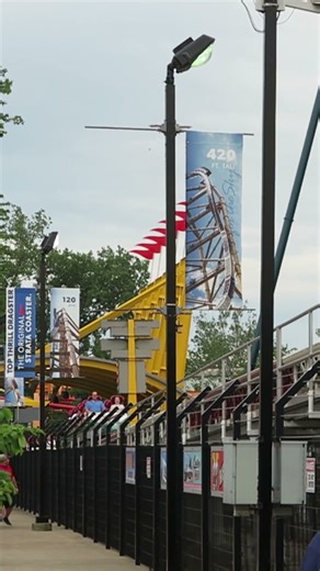 Baby I'm Ready to Go | Top Thrill Dragster at Cedar Point