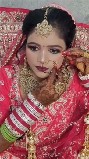 braidal mekup tutorial 💄 #wedding #bridelmakup #hairstyle #makeupartist