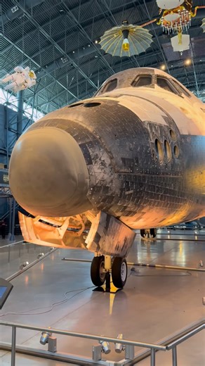The STS Orbiter ‘Discovery’ at the Steven F Udvar-Hazy Center - OK she’s not a warbird per se, but the DoD used the STS program to launch multiple military payloads for the NGA and other customers. #space #shuttle #discovery #orbiter #stem | Daniel J Wheatcroft