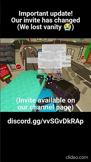 ⚠️ Reminder! We lost vanity. New invite: discord.gg/vvSGvDkRAp 📩#robloxtrolling