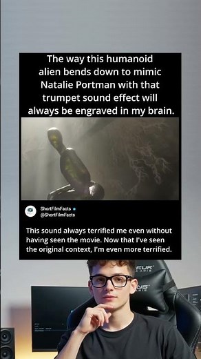 The most terrifying alien design in modern sci-fi cinema. 😨 #shorts #shortsfeed