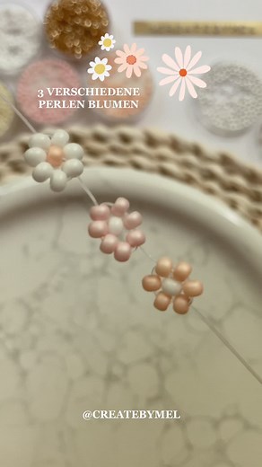 DIY Perlen Blumen: Kreative Halsketten selber machen