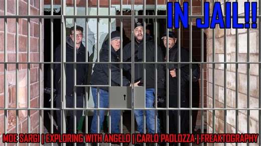 Abandoned Jail & Police Station: Exploring with Moe Sargi, Carlo Paolozza, and Angelo