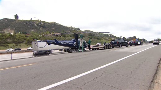 Helicopter in San Diego County makes emergency landing