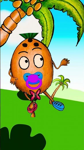 Slow 🥥Dance & The Nuts Hits The Grass 🥥🌈 Track: I’m a Coconut - Coconut Hen