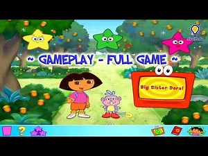 GamePlay - Episode 42 - Big Sister Dora - Dora the Explorer™: Click & Create (PC Game Kid) Full GAME