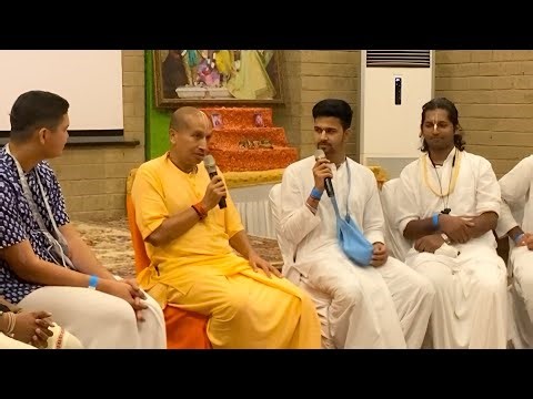 Gauranga Prabhu ke Saath Podcast 😳 | Spiritual Retreat Day 1 (Pool Games + Deep Talks)