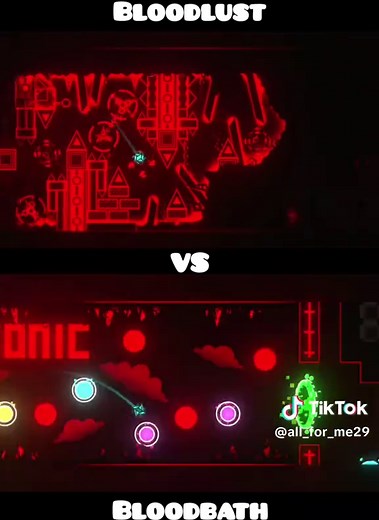 Bloodlust vs Bloodbath in Geometry Dash Explained