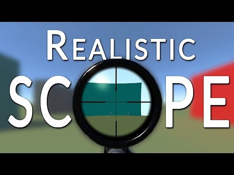 Realistic Sniper Scope Shader: Unity Shader Graph Tutorial