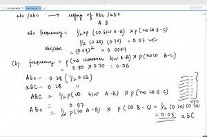 Three genes of corn, R, D, and Y, lie on chromosome 9. The map of these genes using map units is as follows:1020In a testcross of a trihybrid plant (Rr Dd Yy) arising from true-breeding R D Y and r d y parents, how many R d Y plants would be obtained in a progeny of 1000 if there were no interference? The dominance of the alleles are: R > r, D > d, Y > y.A) 5 B) 10 C) 15 D) 20 E) 30 Answer: BFor the problem above, assuming an interference of 78%, how many RDD X plants would be obtained among tha