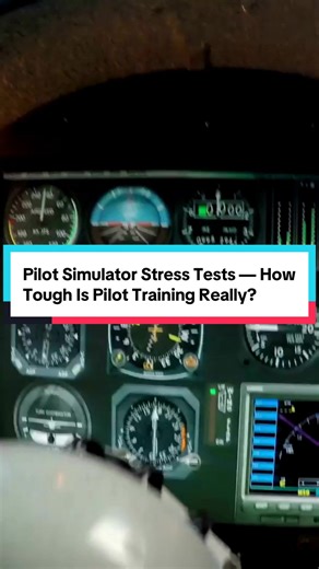 How brutal is airline pilot training behind the scenes? #pilottraining #aviationdaily #airlineoperations #simulatorchecks #flightdecklife