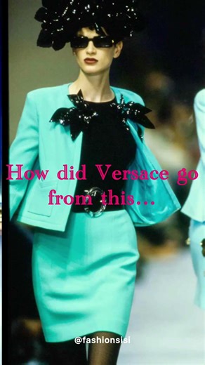 How did Versace go from this to that?!#fashion #model #versace #dress #clothing #style #shorts