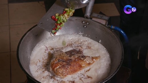 2.9K views · 188 reactions | #FarmToTable #highlights: Buti na lang specialty ni Chef JR Royol ang gata, sakto sa request ni Liezel Lopez na saucy and spicy dish! Watch the full episode on gmanetwork.com/FarmToTable! | Farm To Table | Facebook