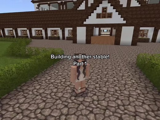 Building Another Horse Barn in Minecraft!