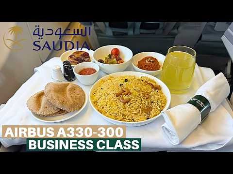 SAUDIA AIRBUS A330-300 (Business Class) | Tunis - Jeddah | Flight Review