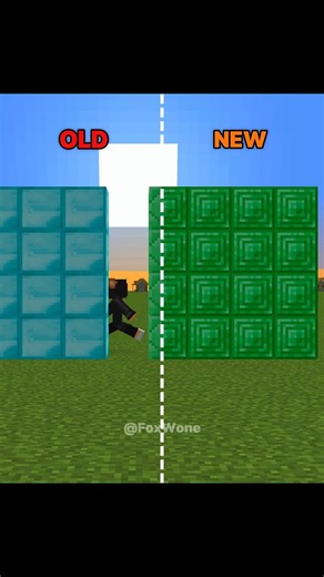 OLD Minecraft Textures vs NEW Minecraft Textures...❤️‍🩹