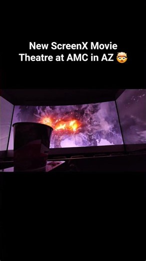 New ScreenX movie theater at AMC in AZ is so cool