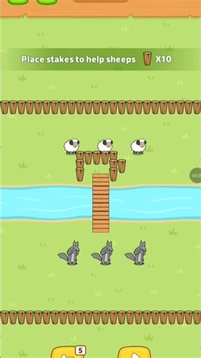 Place fences to protect sheep #shorts #youtuber #gaming #saport