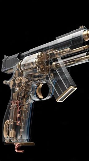 👉 How a Pistol Works (3D Animation) | Simple Mechanical Explanation