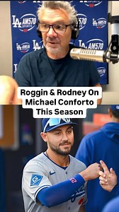 “I think you gotta keep trotting Michael Conforto out there.” . Listen in to Roggin and Rodney here on @am570lasports on the free @iheartradio app! #dodgers #losangeles | AM 570 L.A. Sports