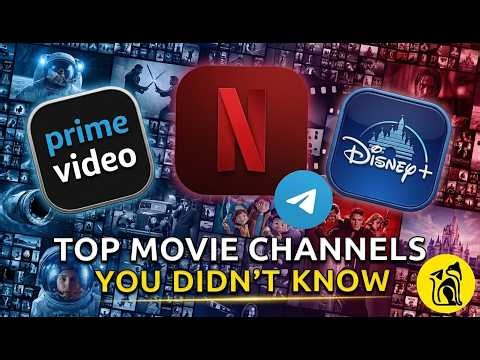 Top 10 Best Movie & TV Show Telegram Channels (2026)