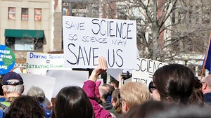Can scientists march for science without losing the public's trust?