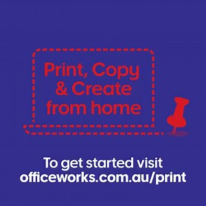 Did you know that our full range of Print, Copy & Create services are available online? Use our contactless click & collect service to pick up your order, or choose to have it delivered to your door, contact free! Find out more here: https://bit.ly/2QpEaqi | Officeworks