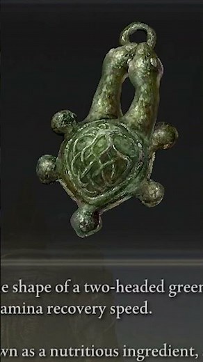 Two Headed Turtle Talisman ELDEN RING DLC Talisman #eldenring #eldenringdlc #shorts