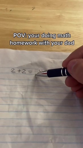 Math Homework with Dad: A Nostalgic and Stressful Experience