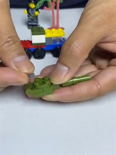 Building a LEGO MOC Tank #LEGO #LEGOMOC #LEGOBricks