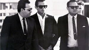 Johnny Cash was busted at the El Paso airport in 1965 and spent the night in jail