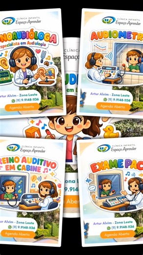 Fonoaudióloga Especialista em Linguagem e Audiologia. Exame PAC, Audiometria e Treino Auditivo.