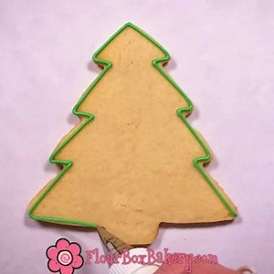 338K views · 4.5K reactions | Time to trim the tree with loops and swirls! Watch and learn how to decorate this whimsical tree!!  | The Flour Box | Facebook