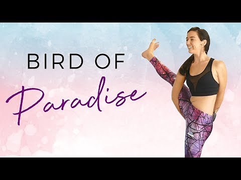 Power Yoga Challenge: Bird of Paradise Tutorial with Julia Marie, 30 Minute Workout for Weight Loss