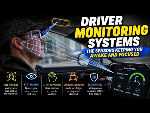 Driver Monitoring Systems: The Sensors Keeping You Awake and Focused