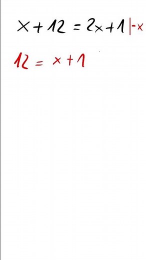 Solving linear equations - explained simply #math #equation #mathhack