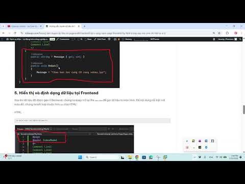 How to Display a Simple Greeting from C# to HTML (ASP.NET Core Beginner Tutorial)