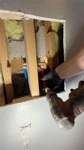 installing a new shower valve