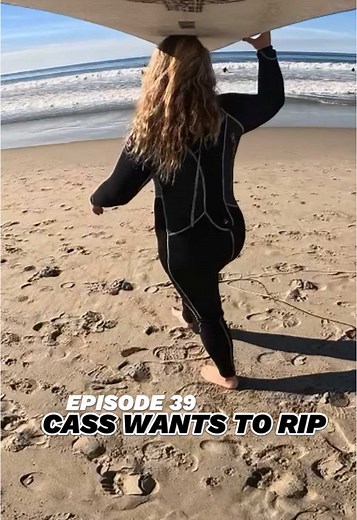 California comedown is currently in full effect 😰 Seriously though, I’m grateful to live in California. It may not be Hawaii, but Santa Monica allows me to work my dream job and be able to surf daily. It’s hard to get both and as much as a joke, I do not take that for granted! Episode 39 // Cass Wants To Rip #beginnersurfer #plussize #surfing #santamonica