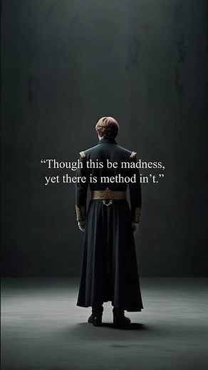 🎭Method in Madness | Shakespeare’s Wisdom from Hamlet