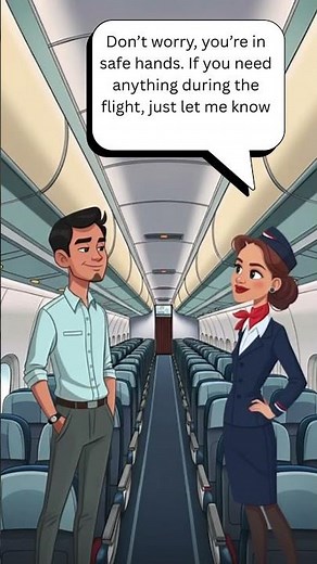 First Time Flying Alone? This Flight Attendant’s Words Changed Everything ✈️