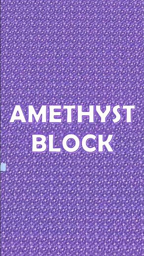 Minecraft, But THE WORLD Is AMETHYST BLOCKS! 🔮