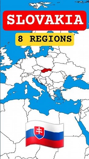 8 Regions of Slovakia 🇸🇰