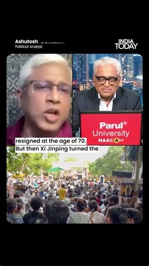 Ashutosh Calls For Retirement Age In Politics, Greater Youth Representation | Gen-Z |Student Protest