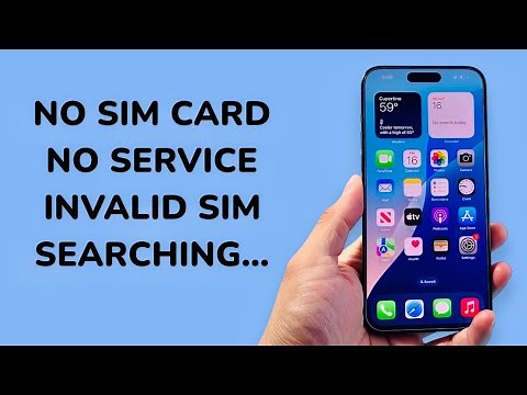 iPhone 15 Pro / Max / Plus: No Service / Searching / No SIM Card / SIM Failure / Invalid SIM (FIXED)